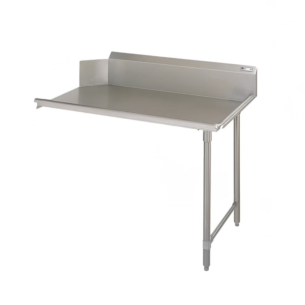 John Boos EDTC8-S30-R48-X 48" Straight Dishtable - Left to Right