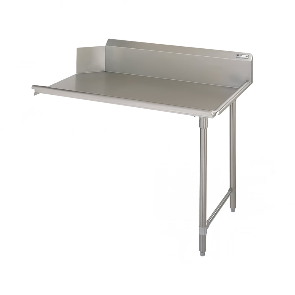 John Boos JDTC-20-26R 26" Clean Dishtable w/ 16 ga Stainless Legs, L to R