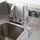 John Boos MHS-2624 Commercial Hand Sink w/ 10"L x 14"W x 10"D Bowl, Gooseneck Faucet thumbnail 4