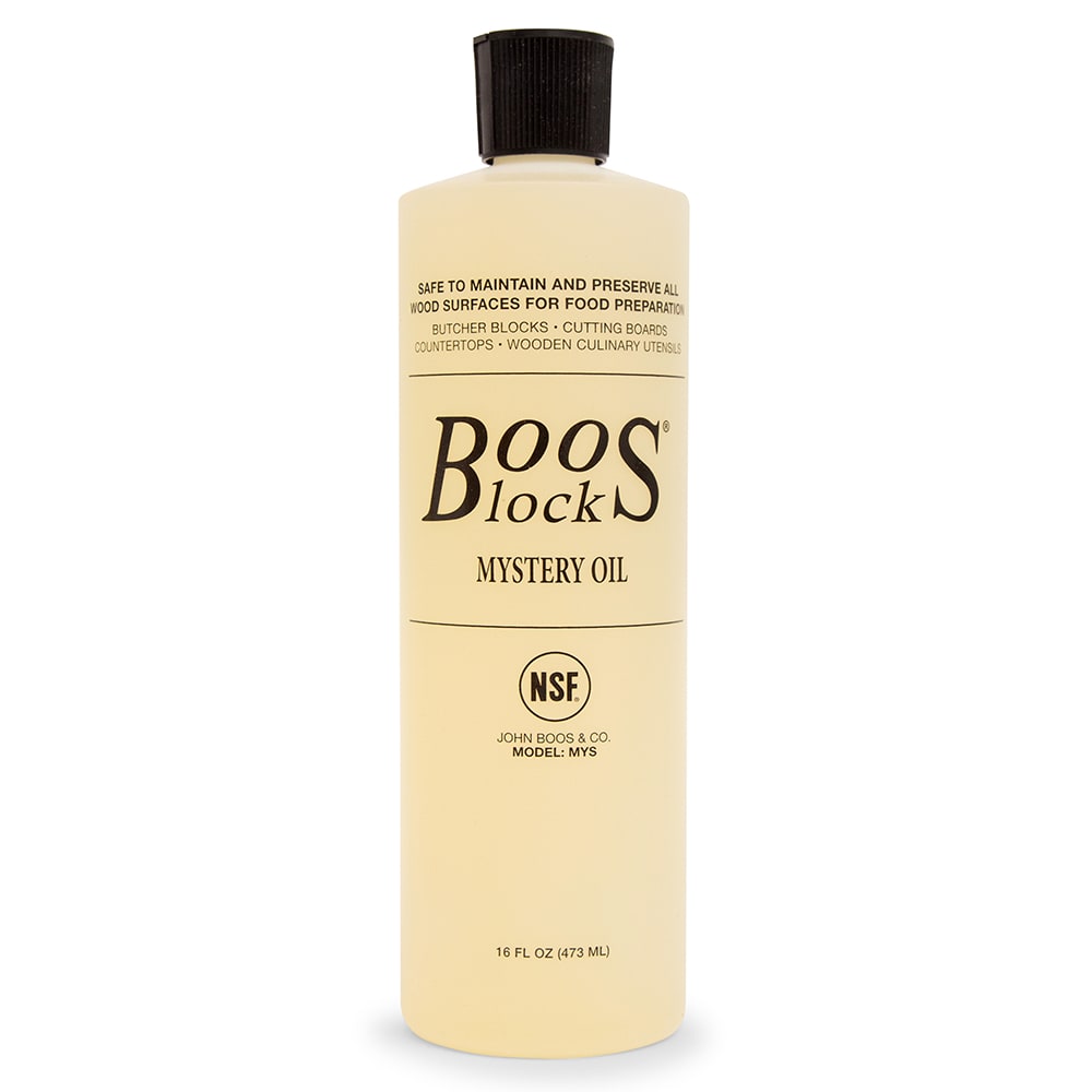 John Boos MYS-3 Boos Mystery Oil, 16 oz, NSF, for Oiled Finish Wood Tops