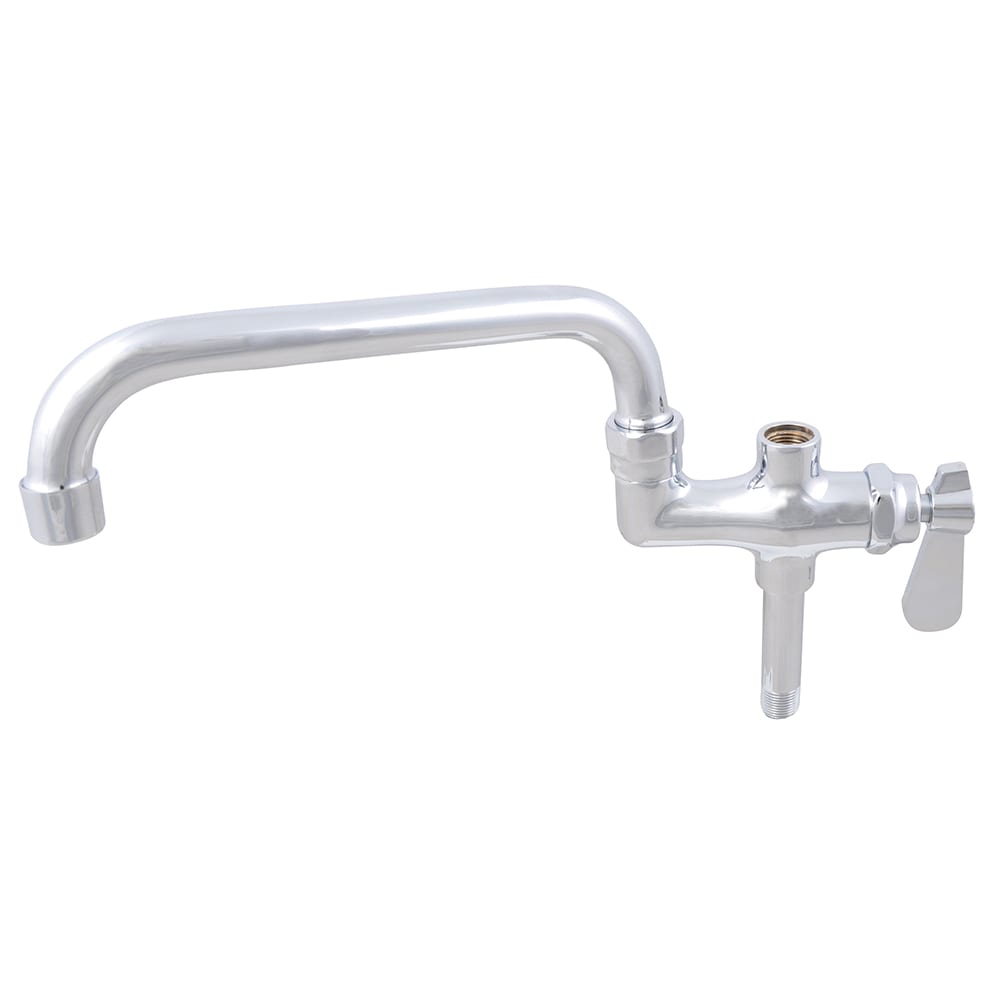John Boos PB-AD-10LF Low Lead Add-On Faucet w/ 10" Swing Spout