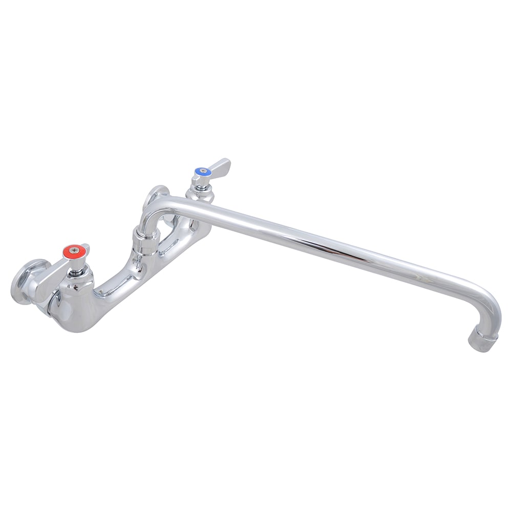 John Boos PBF-14-SLF Splash Mount Faucet w/ 14" Swing Nozzle