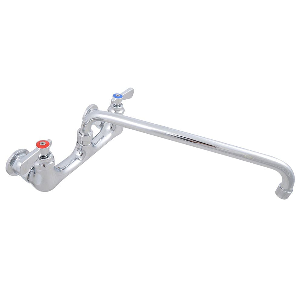 John Boos PBF-16-SLF Splash Mount Faucet w/ 16" Swing Nozzle