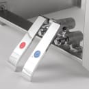 John Boos PBHS-W-1410-KVMB Splash Mount Touchless Hand Sink, Gooseneck Spout, 1 Hole, 2 Side Splash, 14x10x5" Bowl thumbnail 2