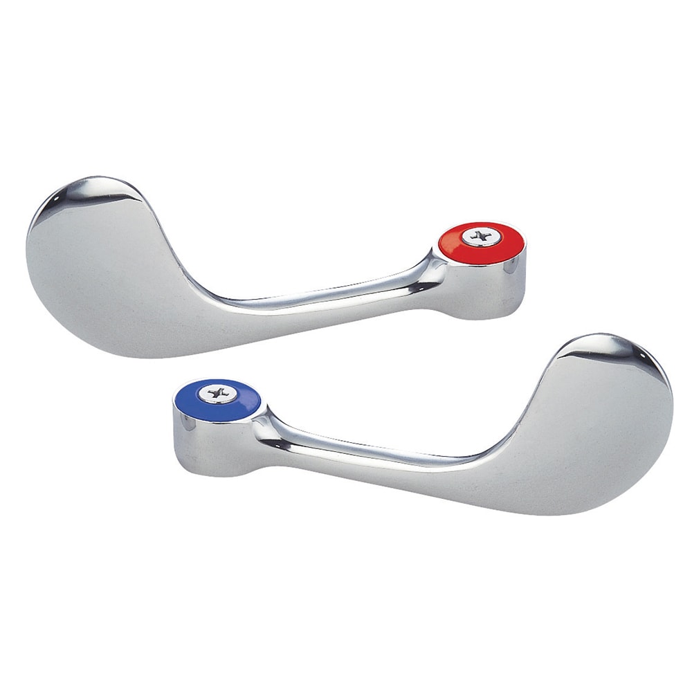 John Boos PB-WR Wrist Blades for Heavy Duty Faucet, Stainless