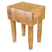 John Boos PCA4 10" Maple Top Butcher Block Work Table - 24"L x 30"D thumbnail 4