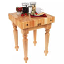 John Boos SARB2-M 4" Maple Top Butcher Block Work Table - 30"L x 24"W thumbnail 2