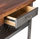 John Boos WAL-CUCE30 Cart w/ Walnut Top & (2) Shelves, 20x30x35" thumbnail 2