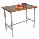 John Boos WAL-CUCKNB424 Cucina Americana Classico Table, Walnut, 48 x 24 x 36" H thumbnail 2