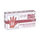 Handgards Valugards Disposable Poly Gloves - Powder Free, Clear, Medium (303363107) thumbnail 2