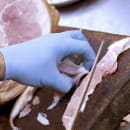 Handgards General Purpose Nitrile Gloves - Powder Free, Blue, Large (304362533) thumbnail 2