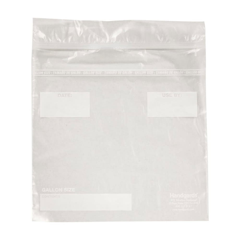 Handgards Zipgards Zipper Seal Top Freezer Bag - 10 1/2"L x 10 1/2"W, HDPE (303679809)