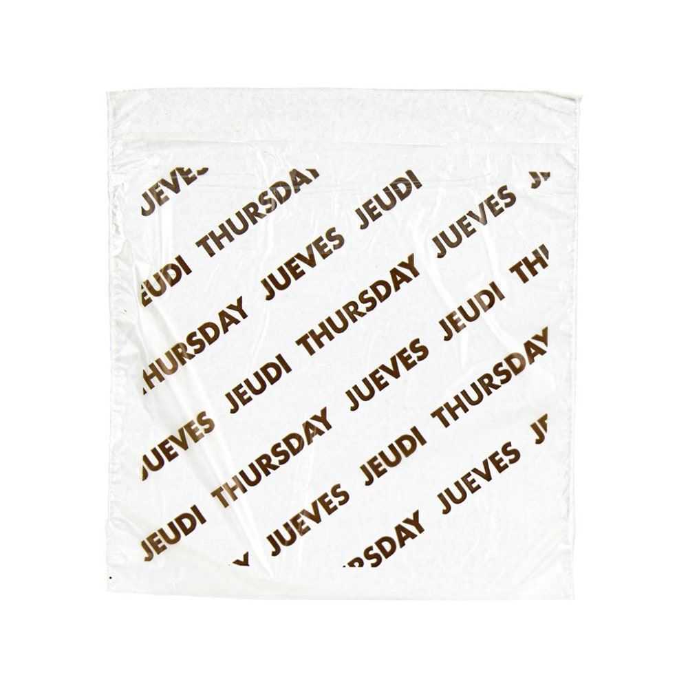 Handgards Valugards Printed Flip Top Preportion Bag - 8 1/2" x 8 1/2", HDPE (303679774)