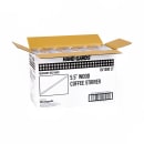 Handgards 5 1/2" Unwrapped Coffee Stirrers w/ Round Ends, Wood (305214002) thumbnail 5