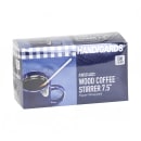 Handgards 7 1/2" Wrapped Coffee Stirrers w/ Round Ends, Wood (305214023) thumbnail 3