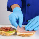 Handgards Basicgards General Purpose Vitrile Gloves - Powder Free, Blue, X-Large (304363574) thumbnail 2