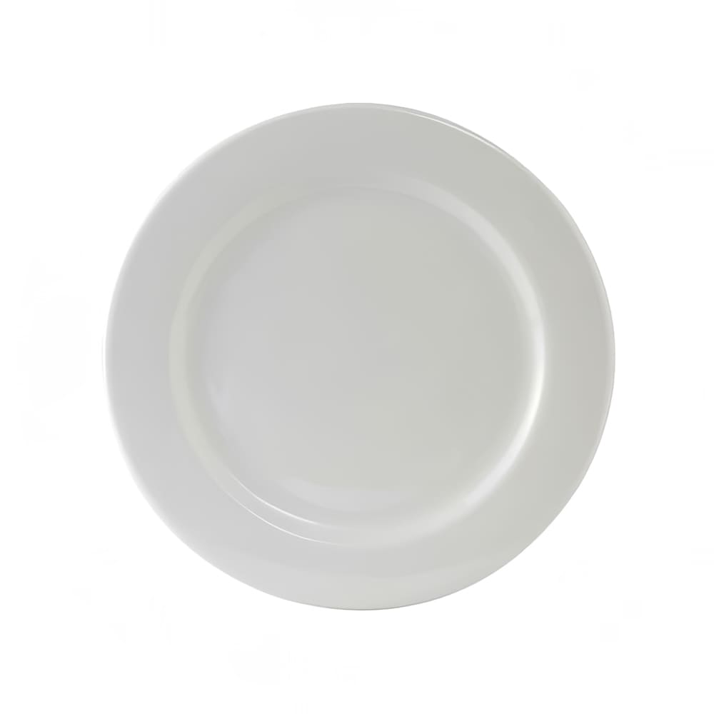 Tuxton ALA-090 9" Round Alaska Plate - Ceramic, Porcelain White