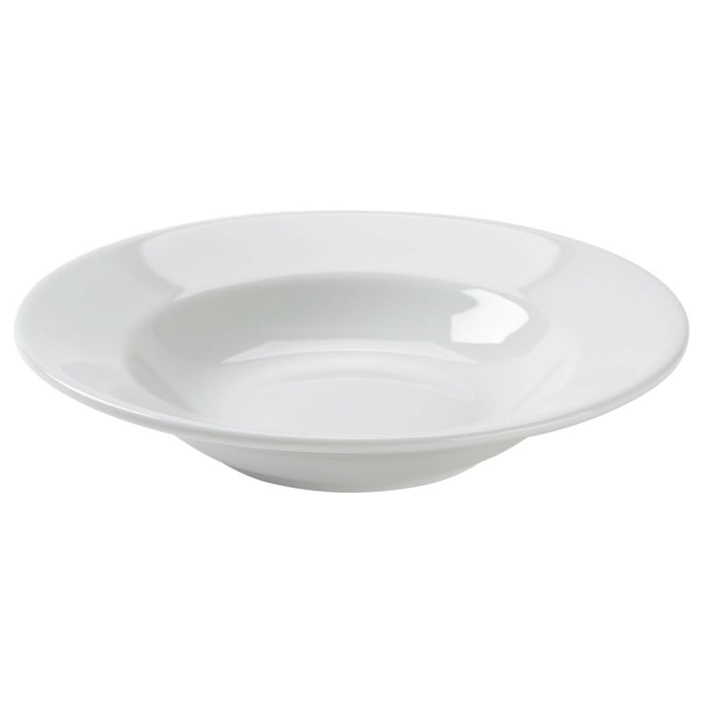 Tuxton ALD-090 9 1/2 oz Round Alaska Soup Bowl - Ceramic, Porcelain White