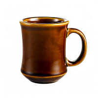 Tuxton BAM-0806 Princess Mug, 8 oz., 3 1/8in, Caramel thumbnail 2