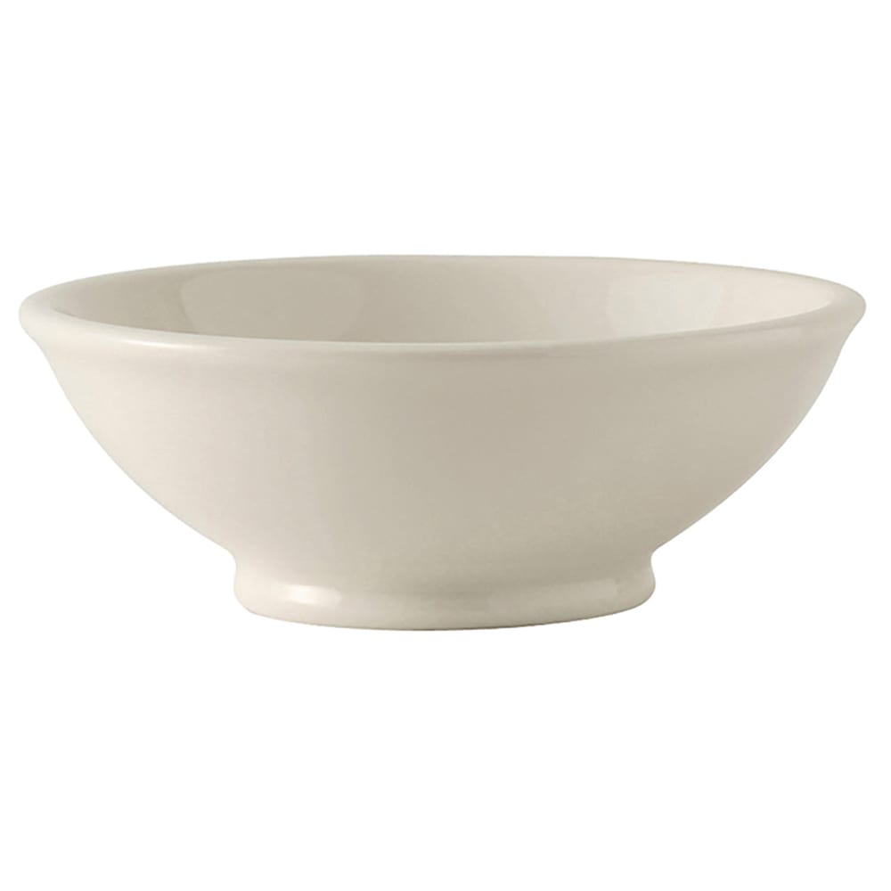 Tuxton BEB-1708 17 oz Round DuraTux®© Salad/Pasta Bowl - Ceramic, American White/Eggshell