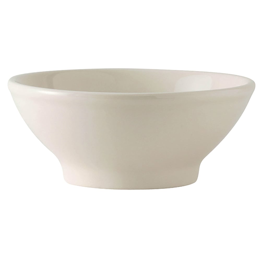 Tuxton BEB-2508 25 oz Round DuraTux®© Menudo/Salad Bowl - Ceramic, American White/Eggshell