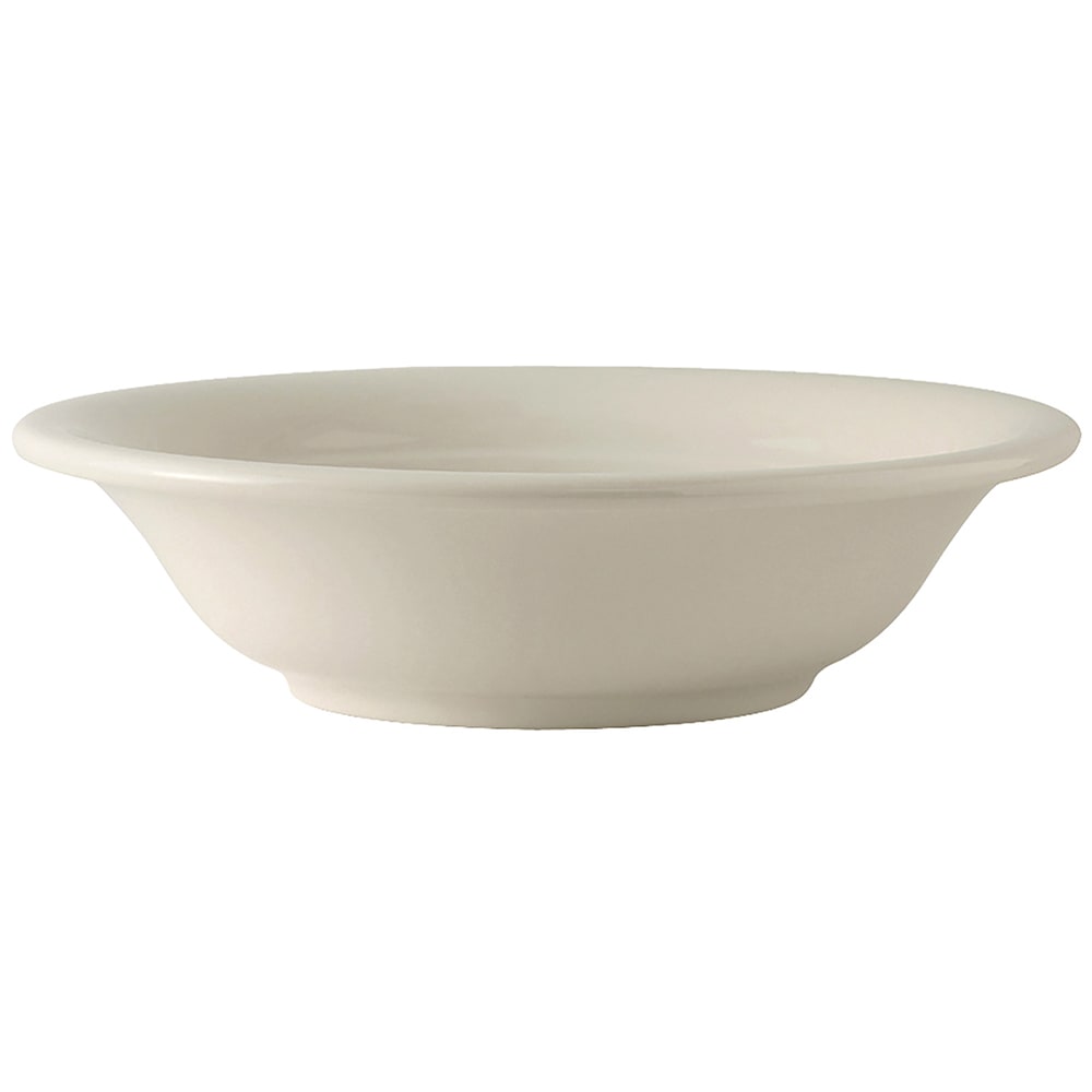 Tuxton BEB-800C 76 oz Round DuraTux®© Pasta Bowl - Ceramic, American White/Eggshell