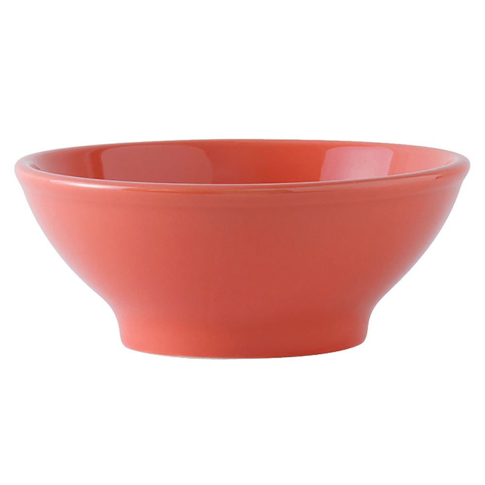 Tuxton BNB-2508 25 oz Round Concentrix®© Menudo/Salad Bowl - Ceramic, Cinnebar