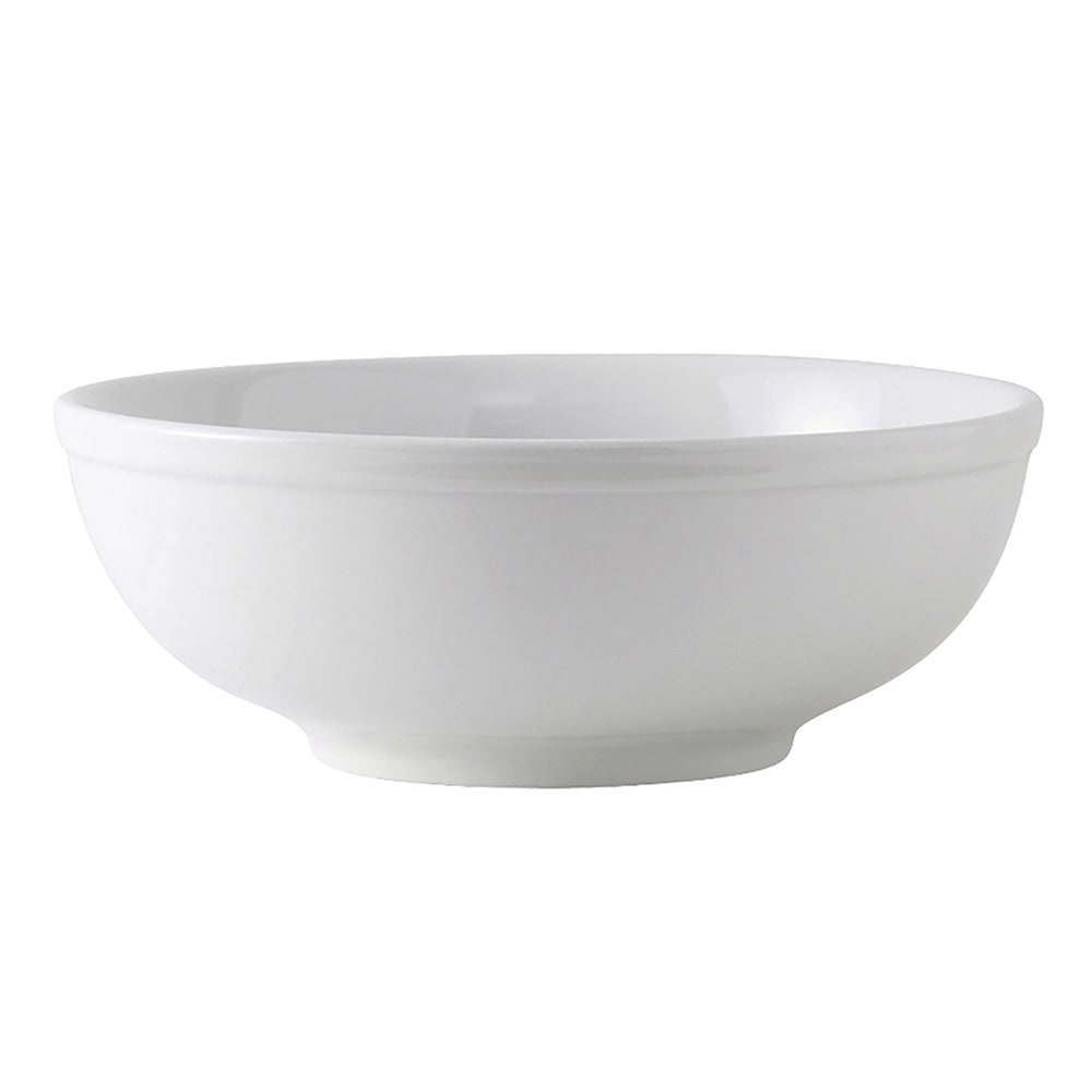 Tuxton BPB-5203 58 oz Round Menudo/Salad Bowl - Ceramic, Porcelain White