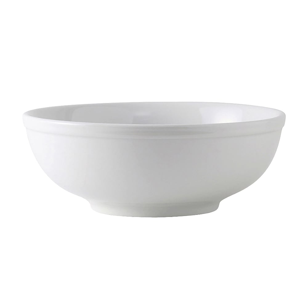 Tuxton BPB-7003 75 1/2 oz Round DuraTux®© Menudo/Salad/Pasta Bowl - China, Porcelain White