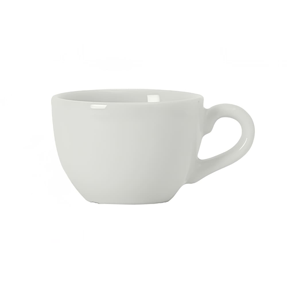 Tuxton BPF-0301 3 oz DuraTux®© Cappuccino Cup - China, Porcelain White