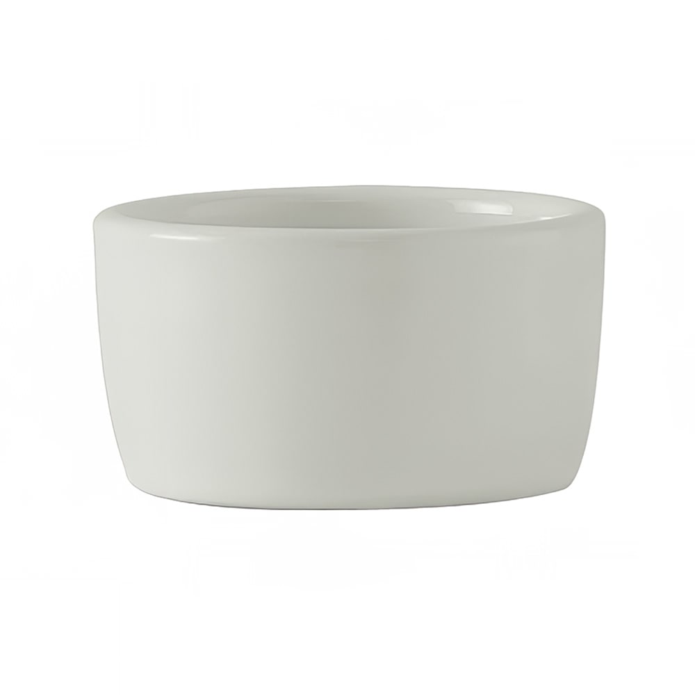 Tuxton BPX-0203 2 oz Pipkin Ramekin - Ceramic, Porcelain White