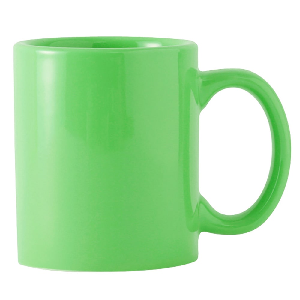 Tuxton BTM-1202 12 oz Concentrix®© C-Handle Mug - Ceramic, Cilantro