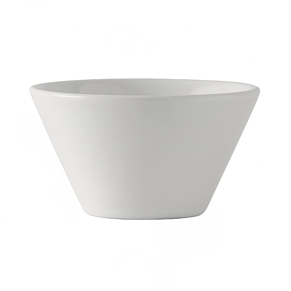 Tuxton BWB-080B 8 oz Round Bouillon Bowl - Ceramic, White