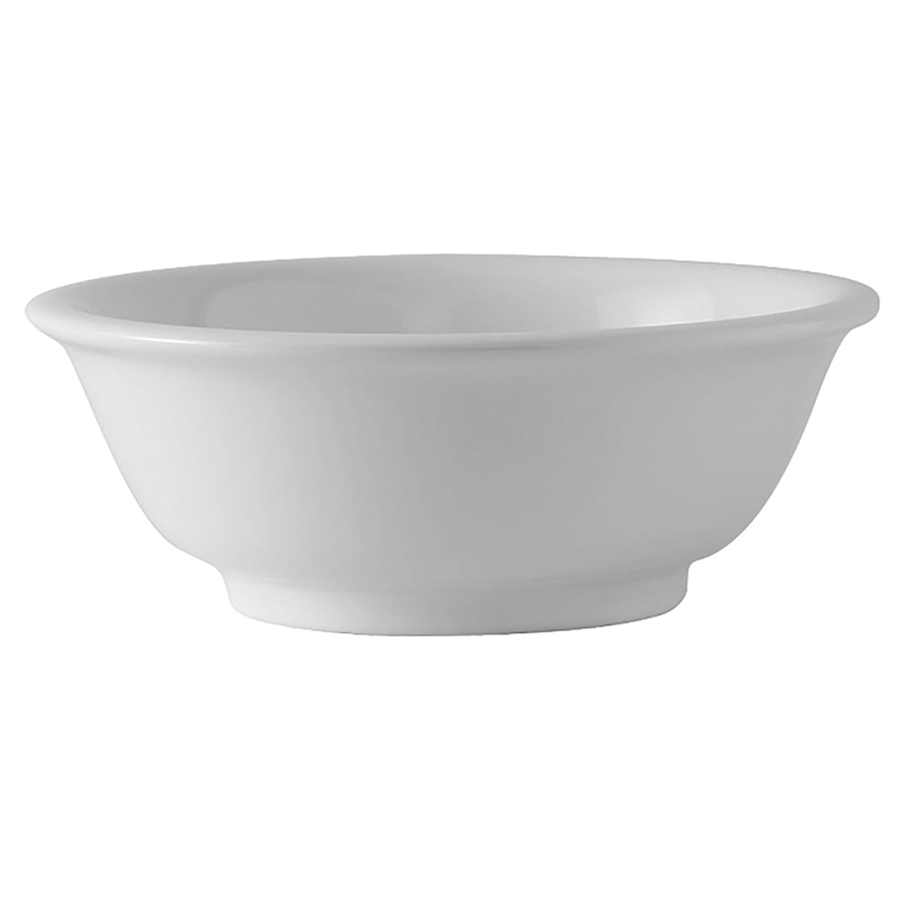 Tuxton BWB-3205 34 oz Round DuraTux®© Salad Bowl - Ceramic, White
