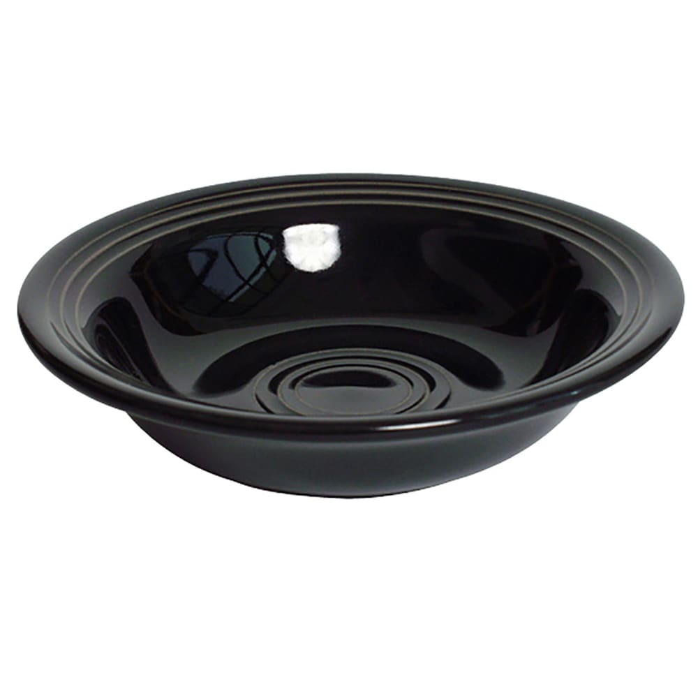 Tuxton CBD-052 4 1/2 oz Round Concentrix®© Fruit Dish - Ceramic, Black