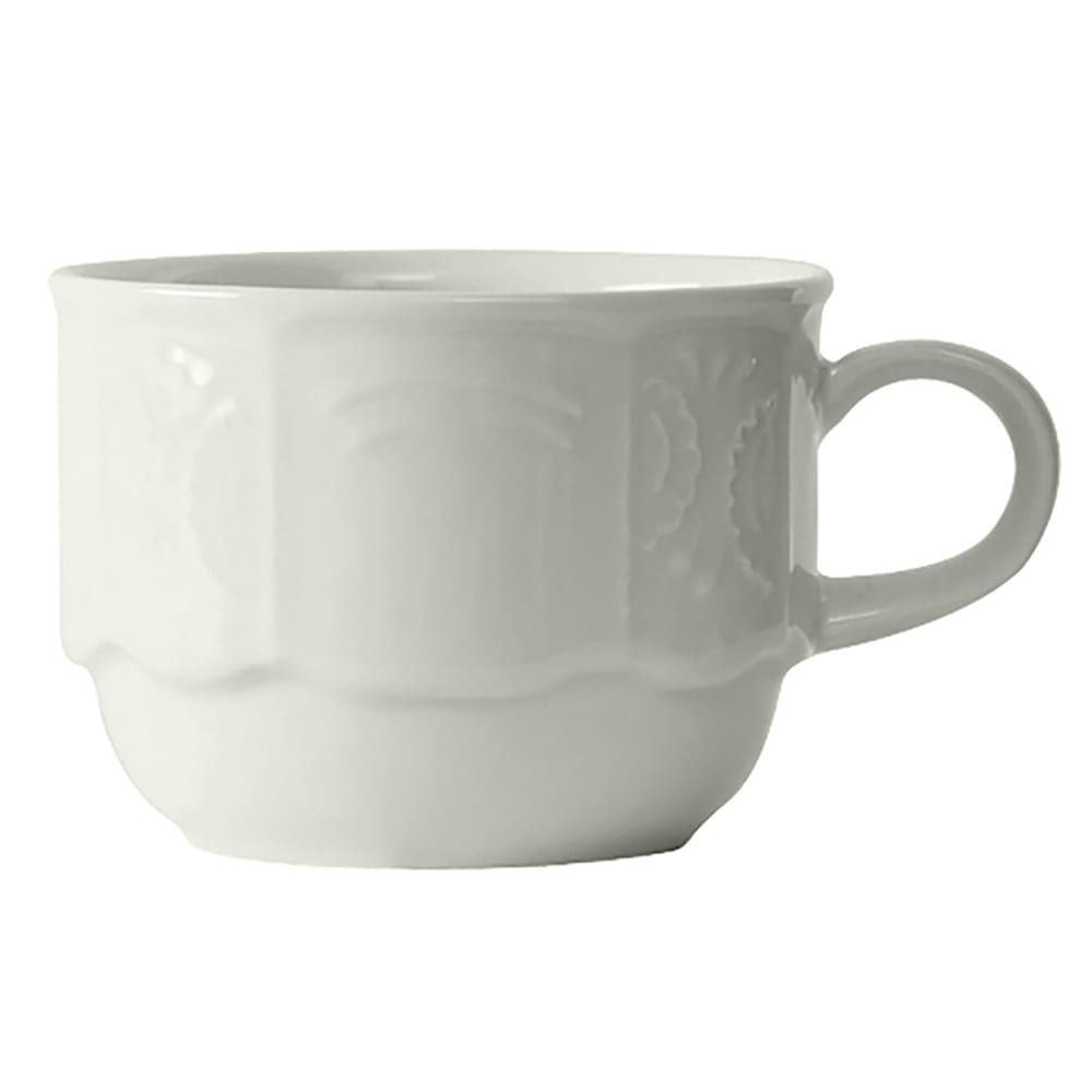 Tuxton CHF-030 3 oz Chicago Espresso Cup - China, Porcelain White