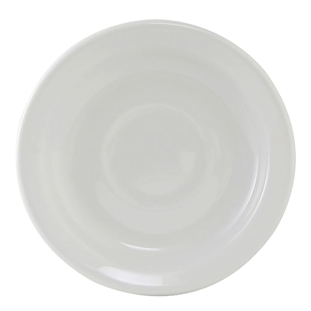 Tuxton CLE-057 5 7/8" Round Alaska Saucer - Ceramic, Porcelain White