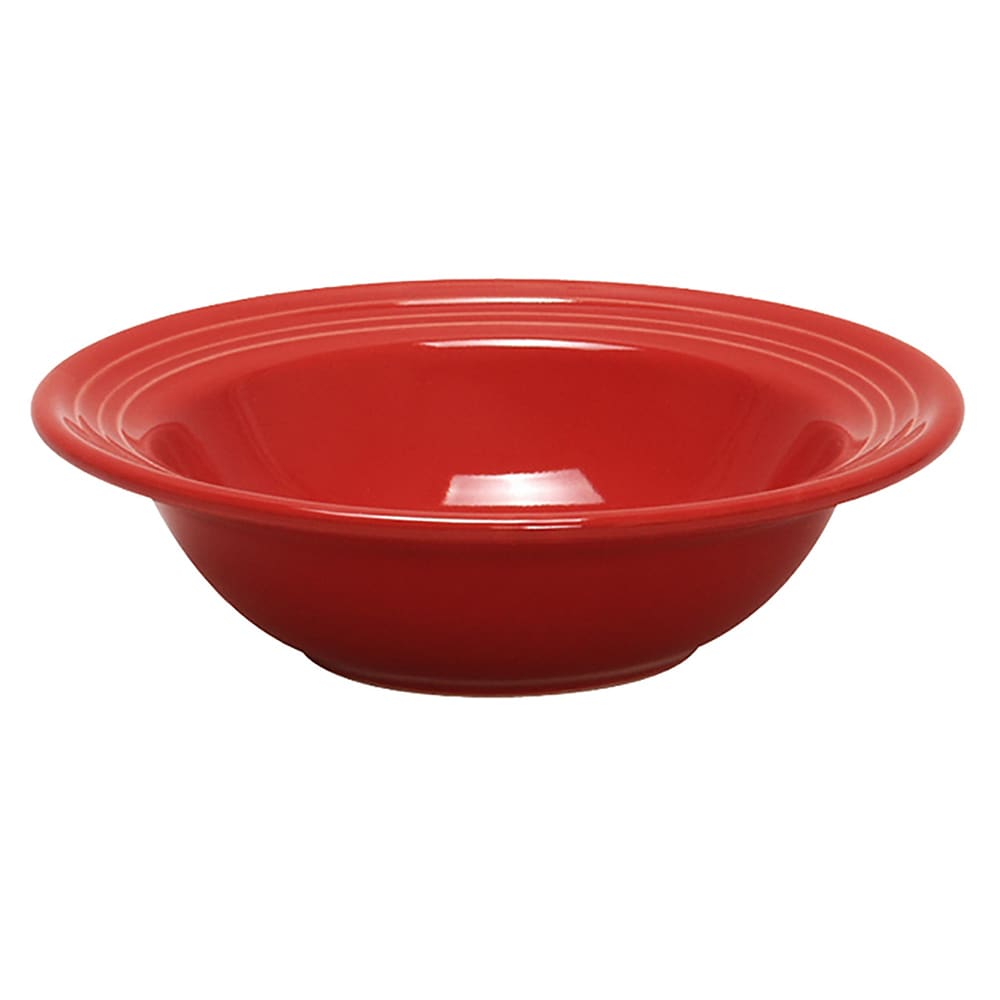 Tuxton CQD-066 9 oz Round Concentrix®© Grapefruit Bowl - Ceramic, Cayenne