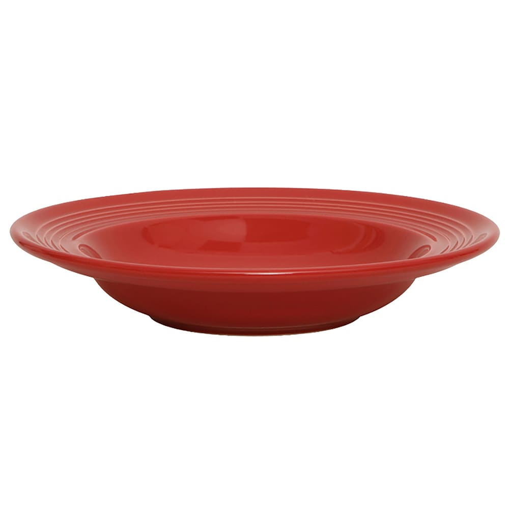 Tuxton CQD-090 12 oz Round Concentrix®© Soup Bowl - Ceramic, Cayenne