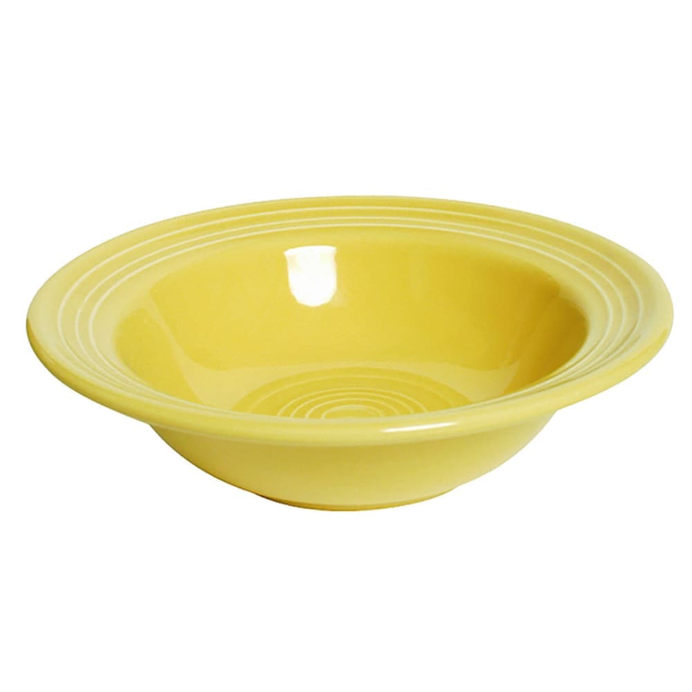 Tuxton CSD-066 9 oz Round Concentrix®© Grapefruit Bowl - Ceramic, Saffron