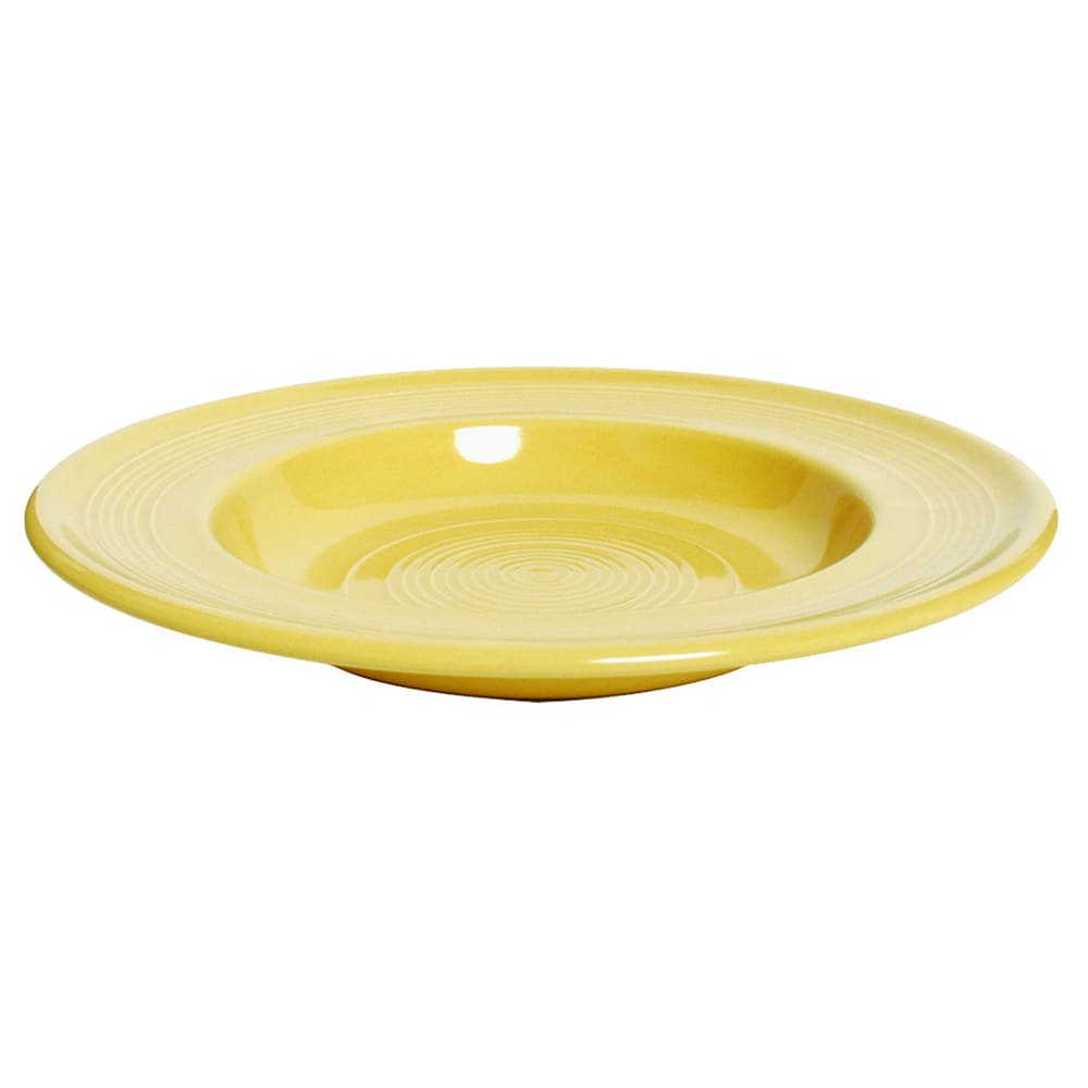 Tuxton CSD-120 24 1/2 oz Round Concentrix®© Pasta Bowl - Ceramic, Saffron