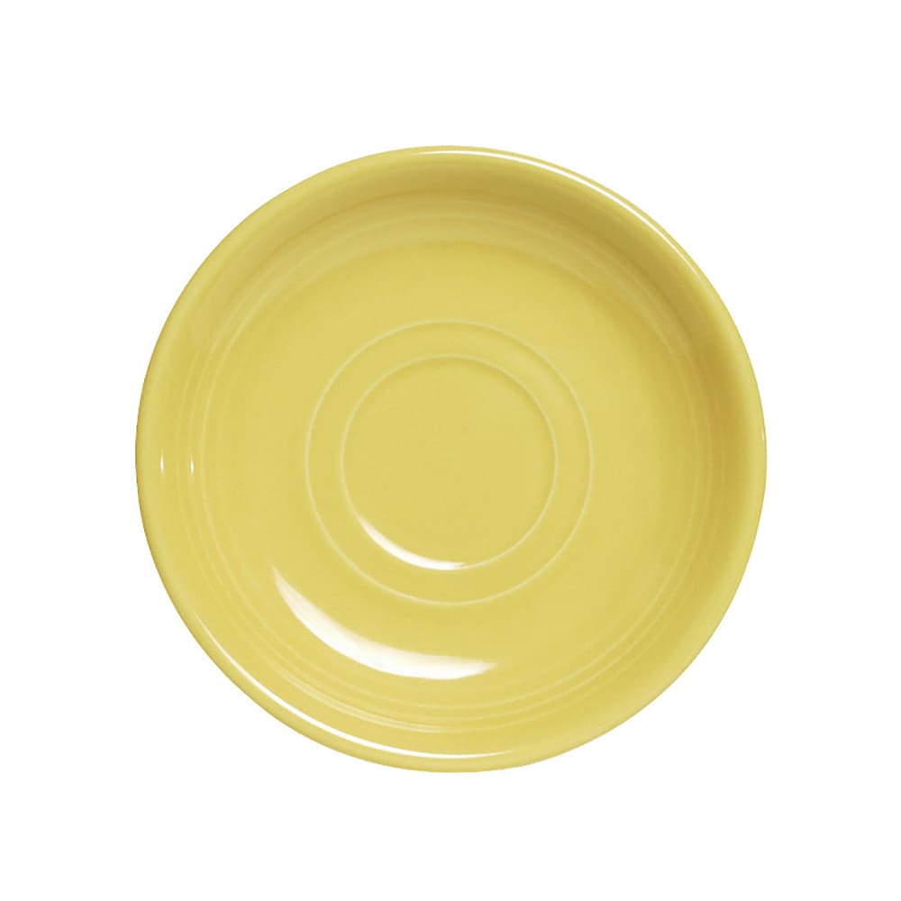 Tuxton CSE-060 6" Round Concentrix®© Saucer - Ceramic, Saffron