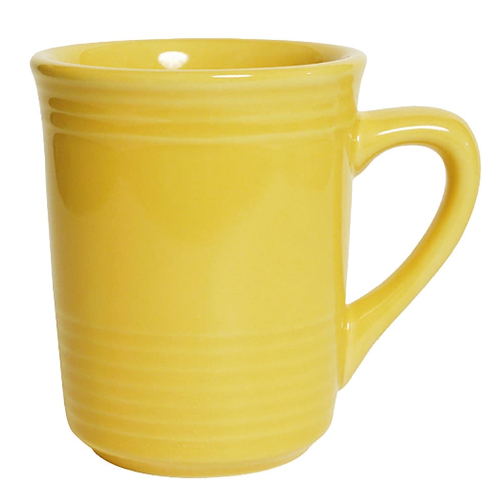 Tuxton CSM-085 8 oz Concentrix®© Gala Mug - Ceramic, Saffron