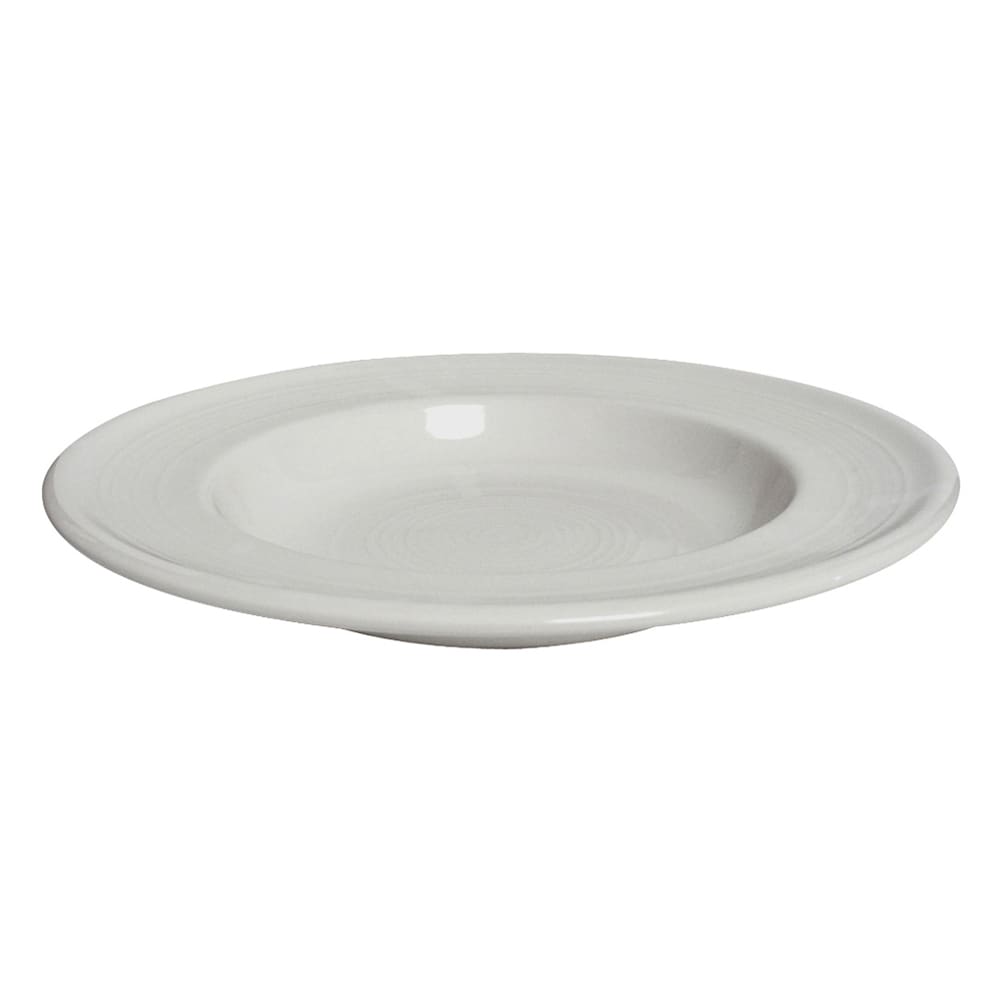 Tuxton CWD-120 24 1/2 oz Round Concentrix®© Pasta Bowl - Ceramic, White