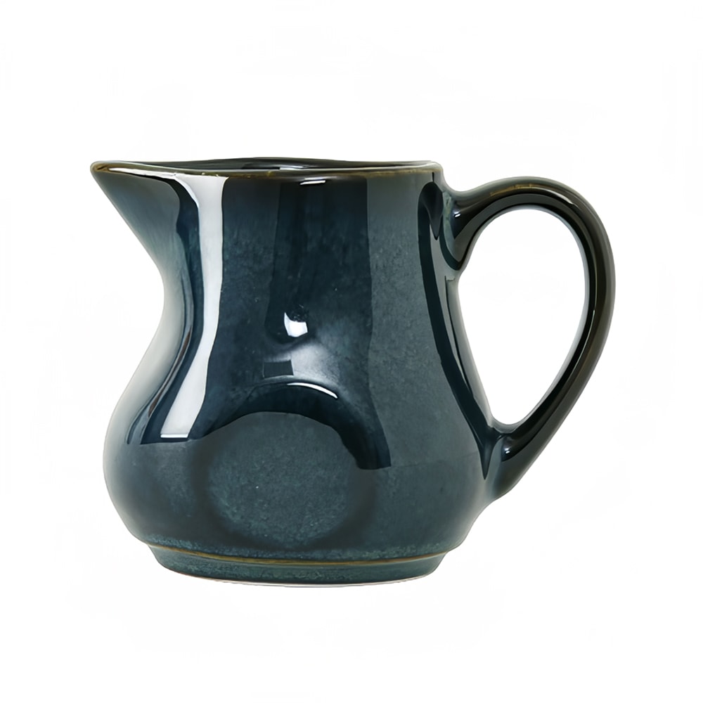 Tuxton GAN-100 4 oz TuxTrendz®© Artisan Creamer - Ceramic, Night Sky