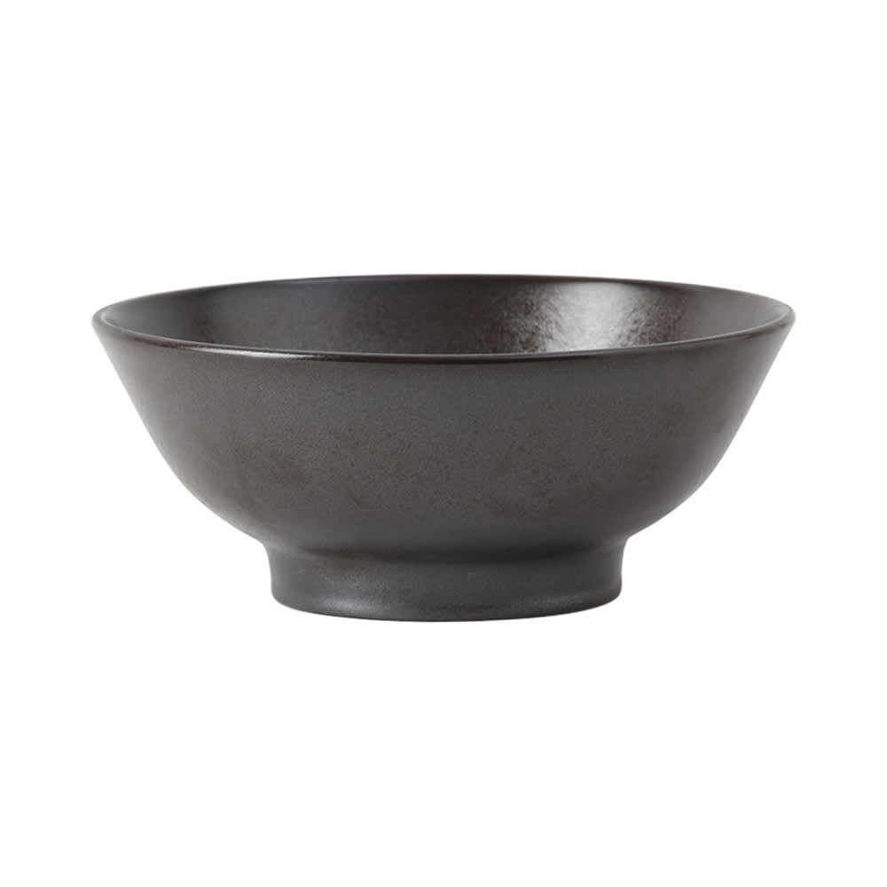 Tuxton GZL-050 46 oz Round Specialty Items Ramen Bowl - Ceramic, Lava
