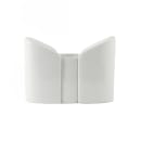 Tuxton GZP-734 Round Sugar Caddy - China, Porcelain White thumbnail 2