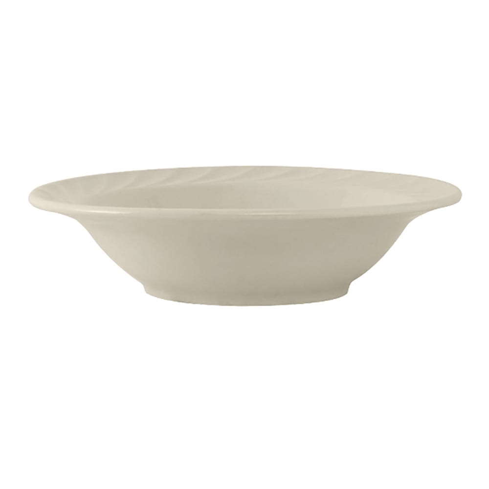 Tuxton MED-046 3 1/2 oz Round Meridian Fruit Dish - Ceramic, American White