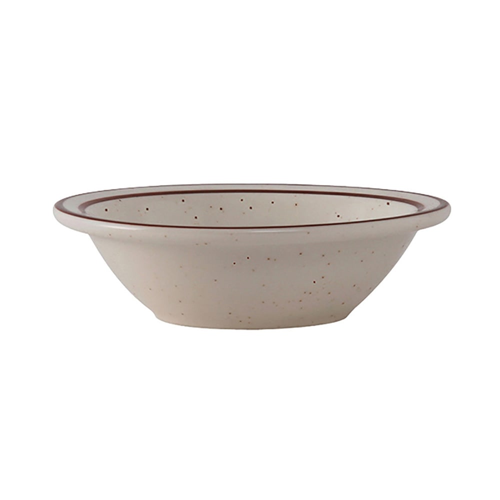 Tuxton TBS-011 3 1/2 oz Round Bahamas Fruit Dish - Ceramic, American White