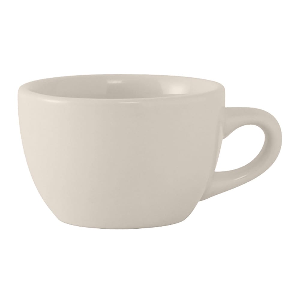 Tuxton TNR-001 7 oz Reno/Nevada Cup - Ceramic, American White